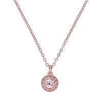 Ted Baker Ted Baker Rose Gold Tone, Vintage rose Crystal Tone SOLTELL: Solitaire Sparkle Crystal Pendant Necklace