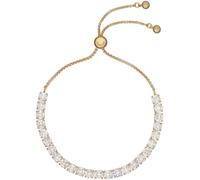Ted Baker Ted Baker Silver Tone Melrah: Icon Crystal Slider Bracelet, Clear Crystal