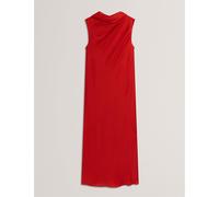 Ted Baker Ted Tie Midi Dress Ld54 Orange brûlé 8 (XS) Female
