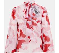 Ted Baker Tie Neck Blouse Ivoire 14 (L) Female