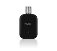 Ted Baker Tonics Ag Silver EDT, un après-rasage classique masculin, avec une fragrance fraîche et terreuse, offrant des notes de poivre et de bois de cèdre, présenté dans un flacon de 100 ml