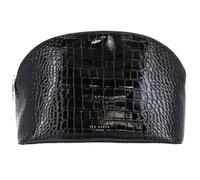 Ted Baker trousse de toilette Valoris Croc Effect Large Washbag Black noir
