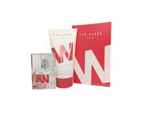 Ted Baker W Spray Eau De Toilette 30ml Gel Douche 150ml Parfum Floral Femme