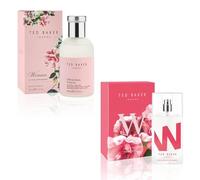 Ted Baker W & Woman Pink EDT Bundle, Floral Fragrances, 75ml & 100ml | 2 versatile long lasting fragrances for women. Floral green and fruity floral scents with soft musky and woody undertones.