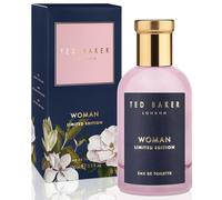 Ted Baker Woman Pink Édition Limitée Eau de Toilette, Parfum délicat et frais, Mélange de lys doux et de jasmin délicat, Notes de fond d'ambre et de bois de santal crémeux, 100 ml