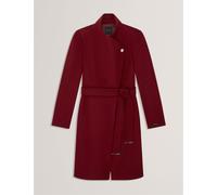 Ted Baker Women's Rose Belted Midi Coat Marron 14 (L) Female