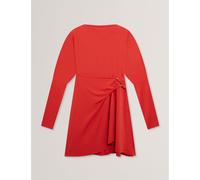 Ted Baker Women's Wrap Mini Dress Bur-Orange 10 (S) Female