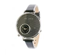 Ted Lapidus - A0703INFIN - Montre Femme - Cadran Noir - Bracelet Cuir Noir