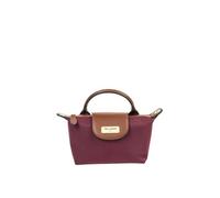 Ted Lapidus Petit Sac à main Jaimie Carmin / Cognac