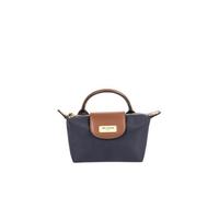 Ted Lapidus Petit Sac à main Jaimie Marine / Cognac
