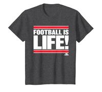 Ted Lasso Football is Life T-Shirt, Enfant, Chiné Foncé, 3 Ans