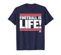 Ted Lasso Football is Life T-Shirt, Homme, Bleu Marine, M
