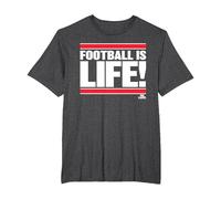 Ted Lasso Football is Life T-Shirt, Homme Grandes Tailles, Chiné Foncé, 6X Tall