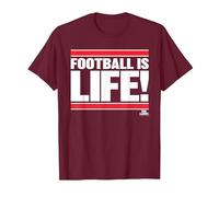 Ted Lasso Football is Life T-Shirt, Homme, Marron, S