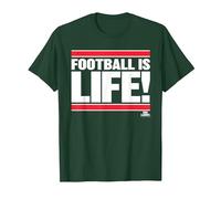 Ted Lasso Football is Life T-Shirt, Homme, Vert Forêt, S