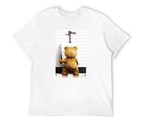 Ted Movie Urinal Photo Licensed Adult T-Shirt Funny Tee Shirt White L