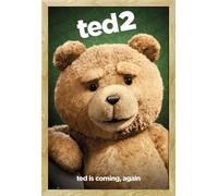 Ted - Poster - 2 - Close Up + cadre amovible, Shinsuke® Maxi MDF hêtre, vitre acrylique