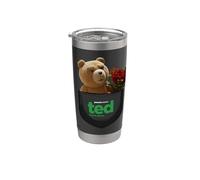 Ted TV Series Pocket Hit Roses Gobelet isotherme en acier inoxydable double paroi