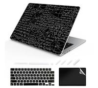 TeDaWen Coque Compatible avec MacBook Air 13.6" 2022 Modèle : Puce A2681 M2, Housse Rigide pour Ordinateur Portable et Housse de Clavier pour MacBook Air 13.6, Blackboard Book 8