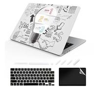 TeDaWen Coque compatible pour MacBook Air 13,6" version 2022 modèle : puce A2681 M2, housse rigide à motif imprimé pour ordinateur portable et housse de clavier pour MacBook Air 13.6, ampoule froide 1