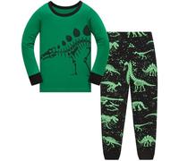 TEDD Garçons Ensembles de Pyjama Coton Mignonne Dinosaure Bébé Noël Vêtements de Nuit pour Enfants 1-12 Ans