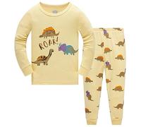TEDD Garçons Ensembles de Pyjama Coton Mignonne Dinosaure Bébé Noël Vêtements de Nuit pour Enfants 9-10 Ans
