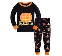 TEDD Garçons Ensembles de Pyjama Halloween Coton Mignonne Bébé Noël Vêtements de Nuit pour Enfants 5-6 Ans