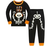 TEDD Garçons Ensembles de Pyjama Halloween Coton Mignonne Bébé Noël Vêtements de Nuit pour Enfants 7-8 Ans