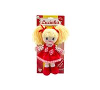 Teddies Poupée Lucinka peluche 30 cm chant tchèque sur carte