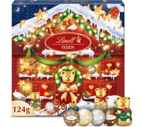 Teddy Advent Calendar-Assorted Milk Chocolates-Ideal For Christmas,124g