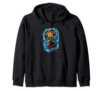 Teddy Bear Devils Hunter Illustration Graphic Designs Sweat à Capuche
