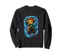 Teddy Bear Devils Hunter Illustration Graphic Designs Sweatshirt