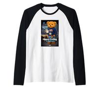 Teddy Bear Happy Coding, Just a Boy Who Loves Coding Manche Raglan
