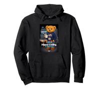 Teddy Bear Happy Coding, Just a Boy Who Loves Coding Sweat à Capuche