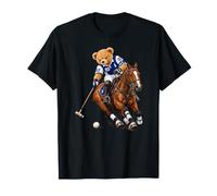 Teddy Bear Polo à Cheval Sport Art équestre T-Shirt
