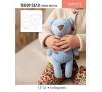 Teddy Bear Sewing Pattern: 12" Tall - For Beginners