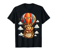 Teddy Bear's Skyward Adventure Ballon Ride Shapes Mania T-Shirt