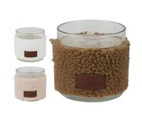 "TEDDY" BOUGIE PARFUMEE 3 PARFUMS ASSORTIS DIAM 10CM X H10CM