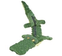 Teddy chien GLORIA - Taille 63 cm - peluche Crocodile DogMonsters - Jouet pour chien - peluche avec son - texture douce - très résistant - Couleur Vert