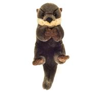 Teddy Hermann 90160 Peluche loutre 32 cm durable avec matériaux recyclés Édition spéciale yaqu Pacha