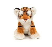 Teddy Hermann 90448 Marron Tigre 32 cm, Jouet en Peluche avec Un Contenu recyclé idéal (matériau de Remplissage)