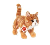 Teddy Hermann 90682 Chat 20 cm, Peluche | Design réaliste, détails soigneusement travaillés, dès 18 mois, lavable, rembourrage en polyester recyclé