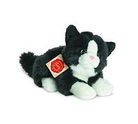 Hermann Teddy Collection - 906896 - Peluche - Chat Mensonge - 20 cm - Noir/Blanc