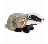 Teddy Hermann 90815 Badger 30 cm, Jouet en Peluche avec Un Contenu recyclé idéal (matériau de Remplissage)