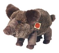 Teddy Hermann 90831 Sanglier 30 cm, Jouet câlin avec Un Contenu recyclé idéal (matériau de Remplissage)