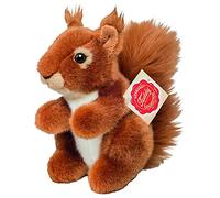 Teddy Hermann – Peluche Écureuil 90843 – 14 cm – Rembourrage recyclé