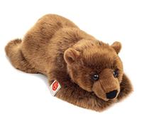Teddy Hermann 91052 Peluche Ours Brun couché 45 cm