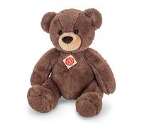 Teddy Hermann 91365 Ours en Peluche Brun Chocolat 40 cm, Jouet câlin avec Un Contenu recyclé idéal (matériau de Remplissage)