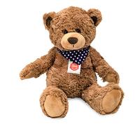 Teddy Hermann 91366 Ours en Peluche 38 cm, Jouet en Peluche, avec écharpe étoile