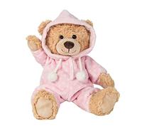 Teddy Hermann 91386 Ours en Pyjama Rose 30 cm, Peluche